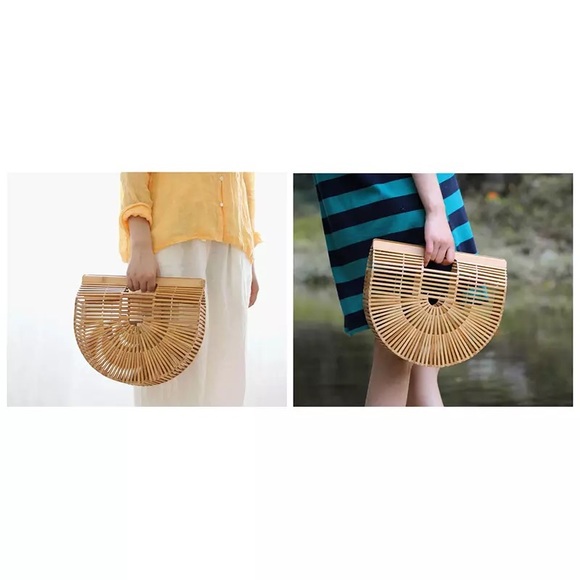 Bamboo handbag - Picture 2 of 5